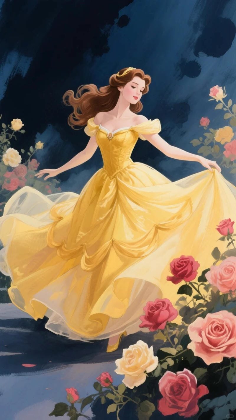 ảnh công chúa disney thần thái cuốn hút