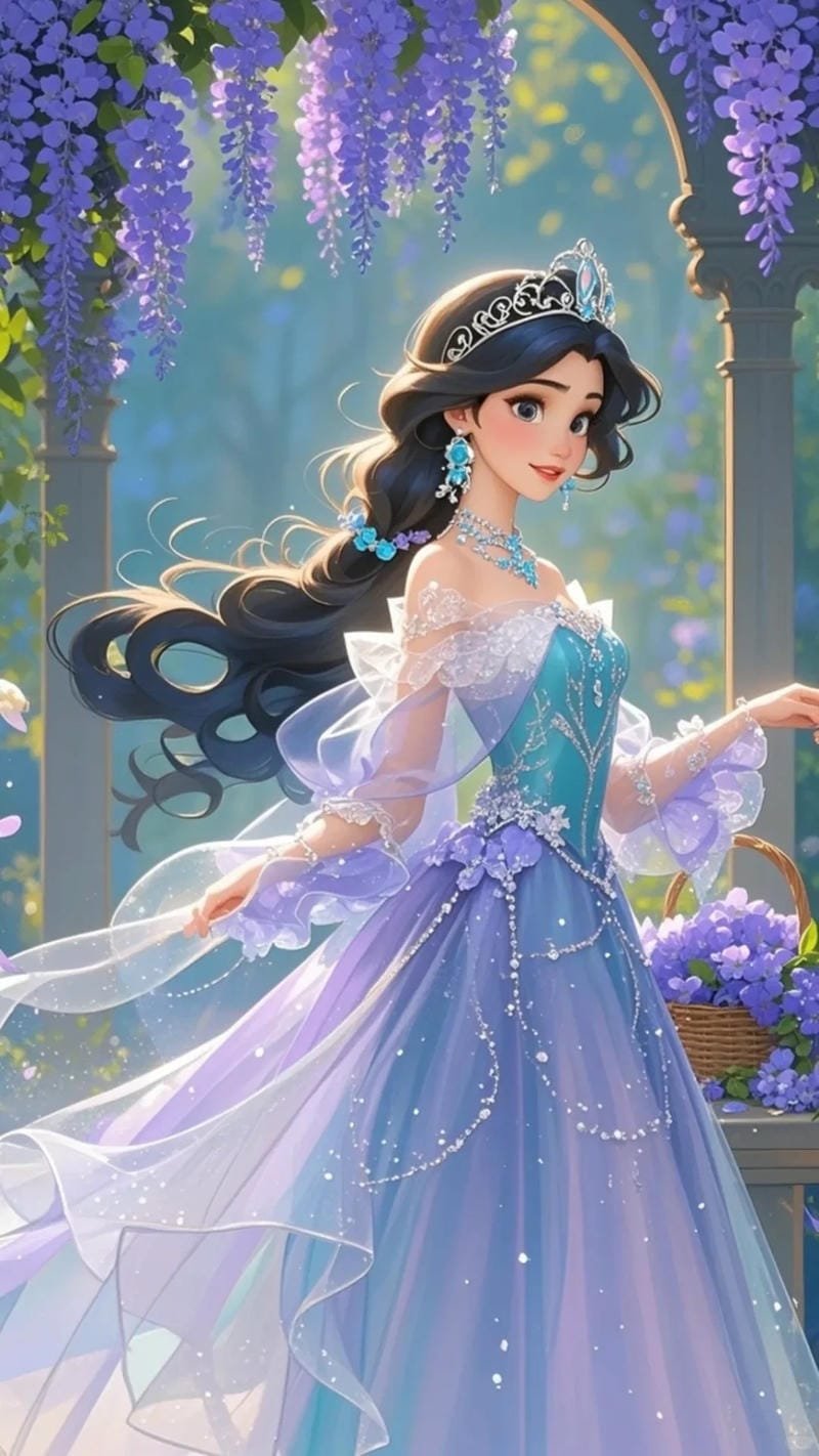 ảnh công chúa disney thế giới phép thuật