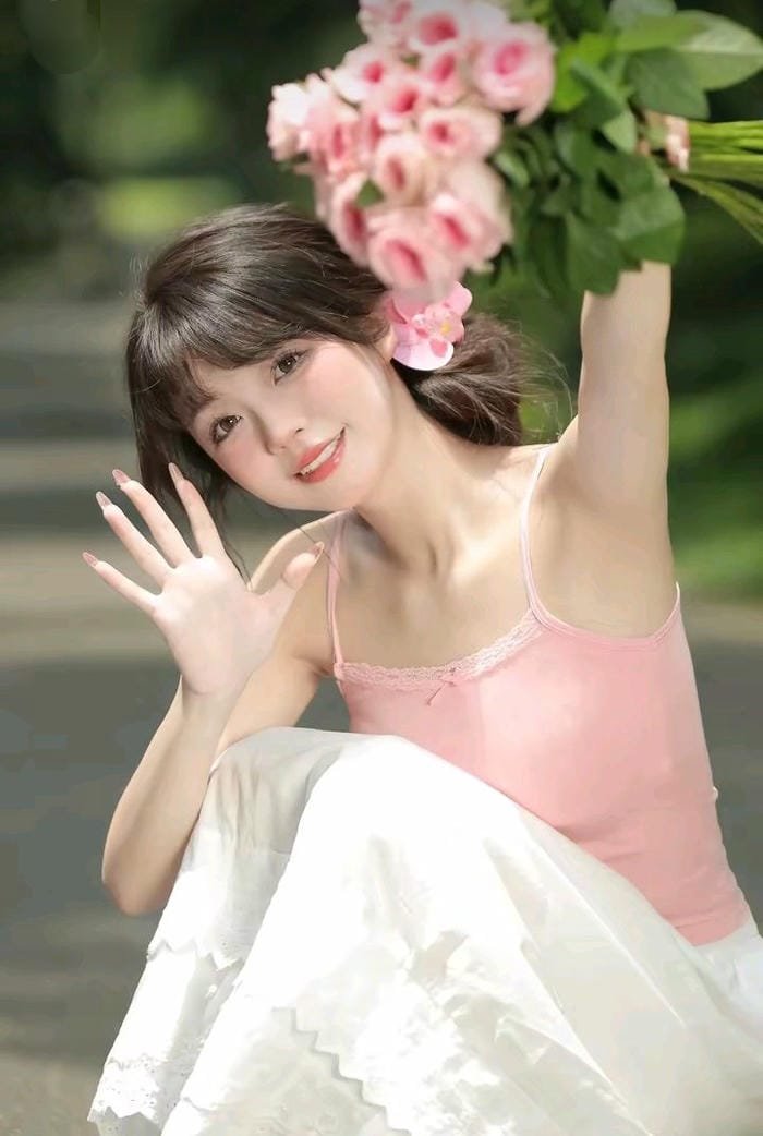 ảnh cute nữ khoảnh khắc siêu dễ thương