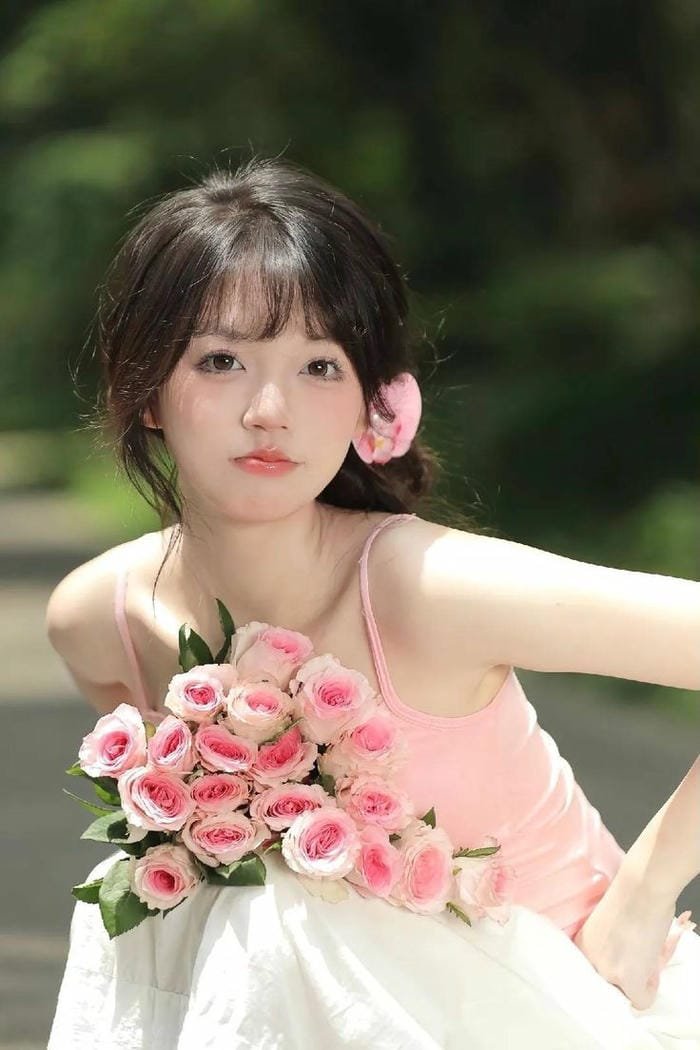 ảnh cute nữ nhìn là mê ngay