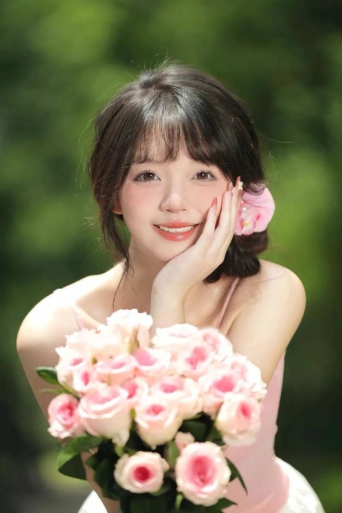 ảnh cute nữ phong cách hàn quốc
