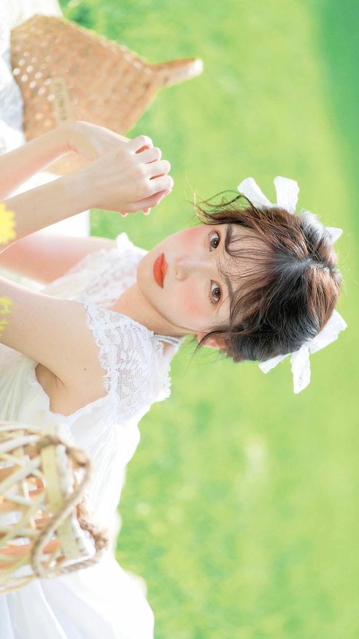 ảnh cute nữ style nàng thơ