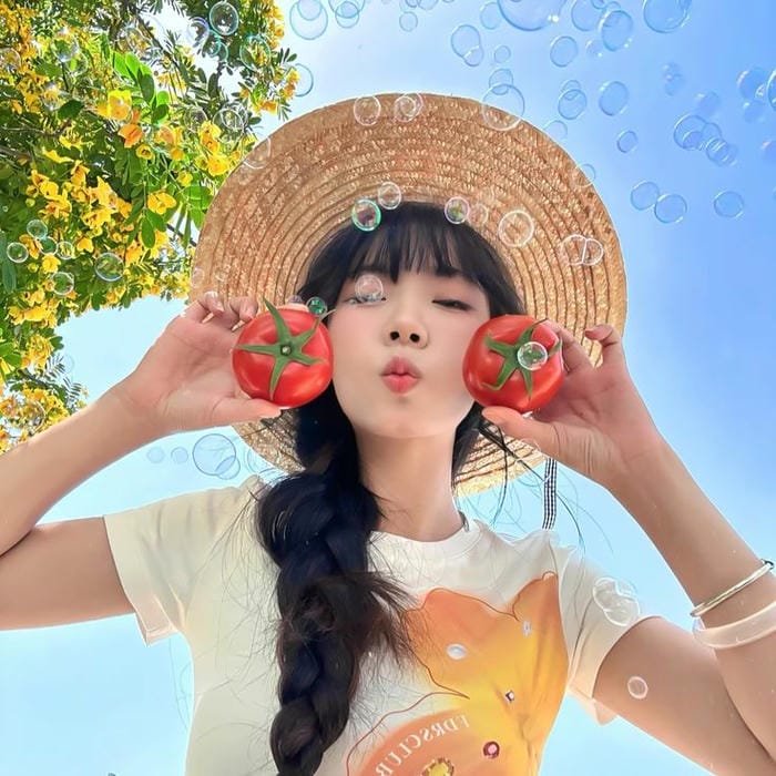 ảnh cute nữ xinh đẹp nhẹ nhàng