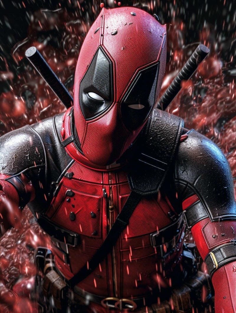 ảnh deadpool diện mạo đầy cuốn hút