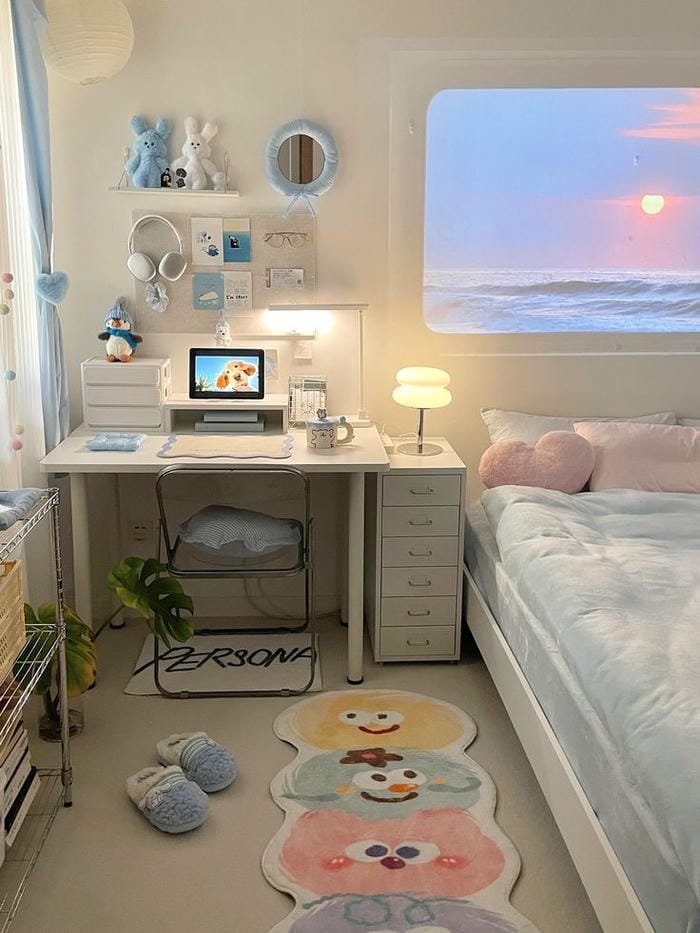 ảnh decor phòng ngủ aesthetic cuốn hút