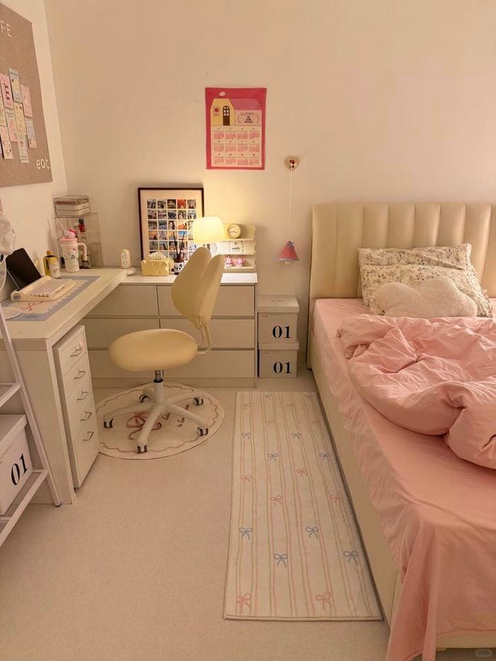 ảnh decor phòng ngủ ấm cúng