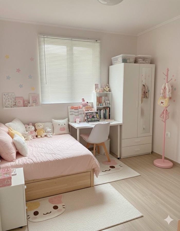 ảnh decor phòng ngủ cực chill