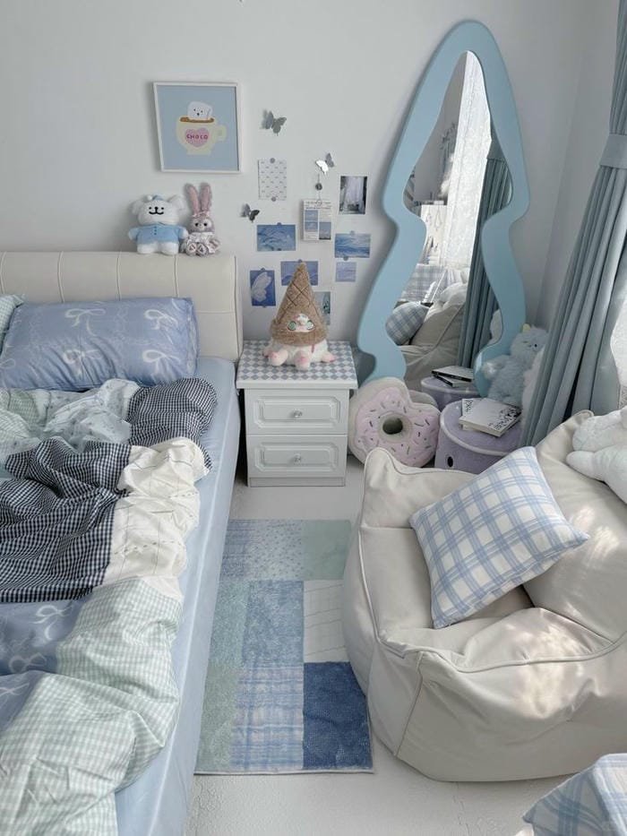 ảnh decor phòng ngủ vintage ấn tượng