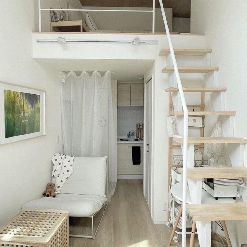 ảnh decor phòng trọ nhỏ chill