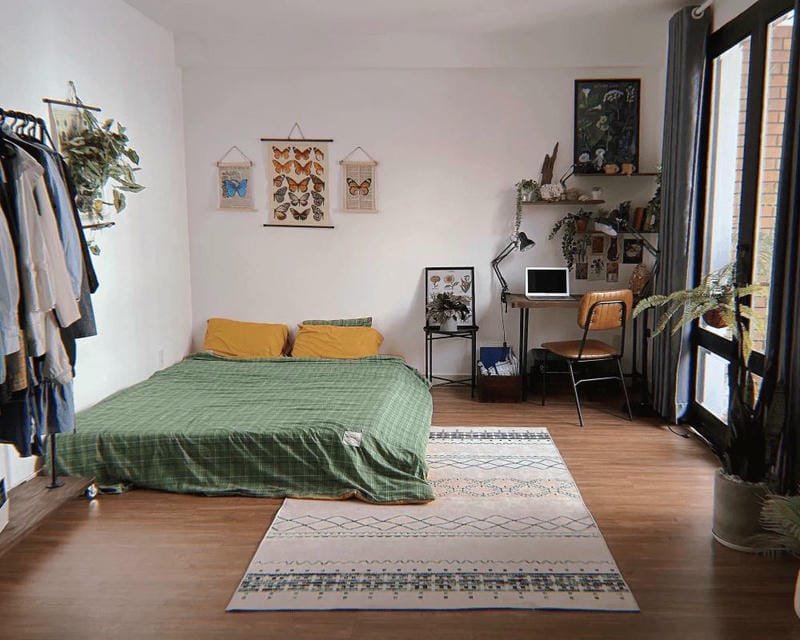 ảnh decor phòng trọ nhỏ nổi bật
