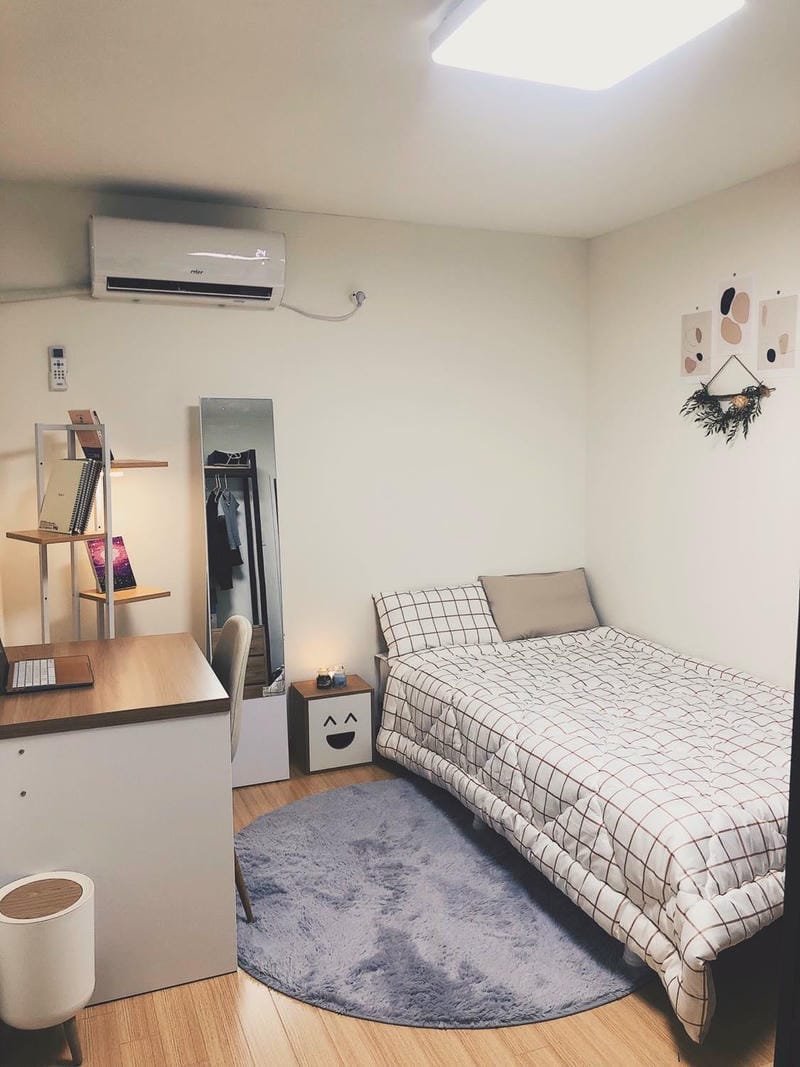 ảnh decor phòng trọ nhỏ phong cách