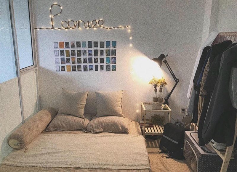 ảnh decor phòng trọ nhỏ sang xịn
