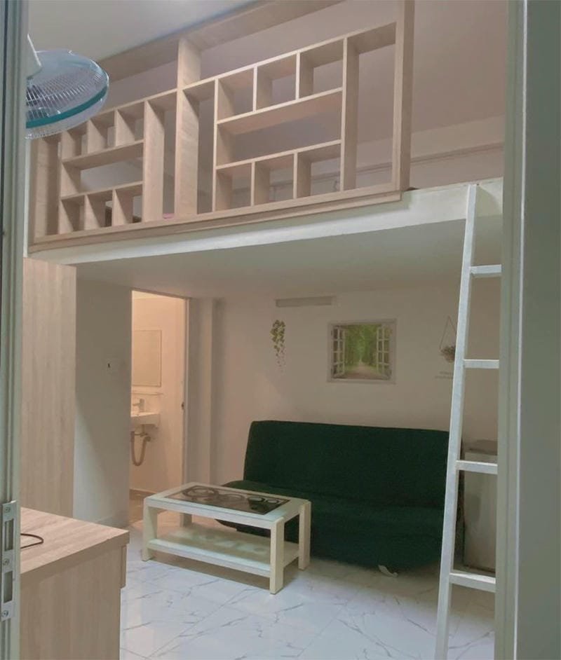 ảnh decor phòng trọ nhỏ siêu xinh