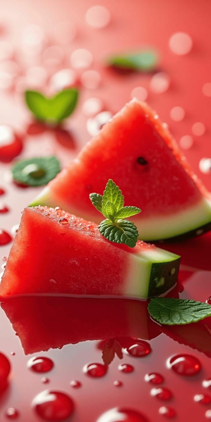 ảnh dưa hấu đỏ mọng hấp dẫn