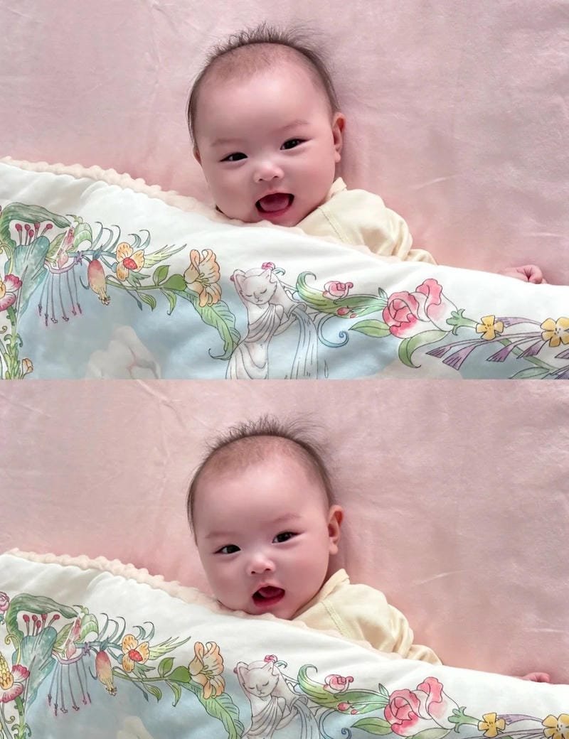 ảnh em bé ngây thơ trong sáng
