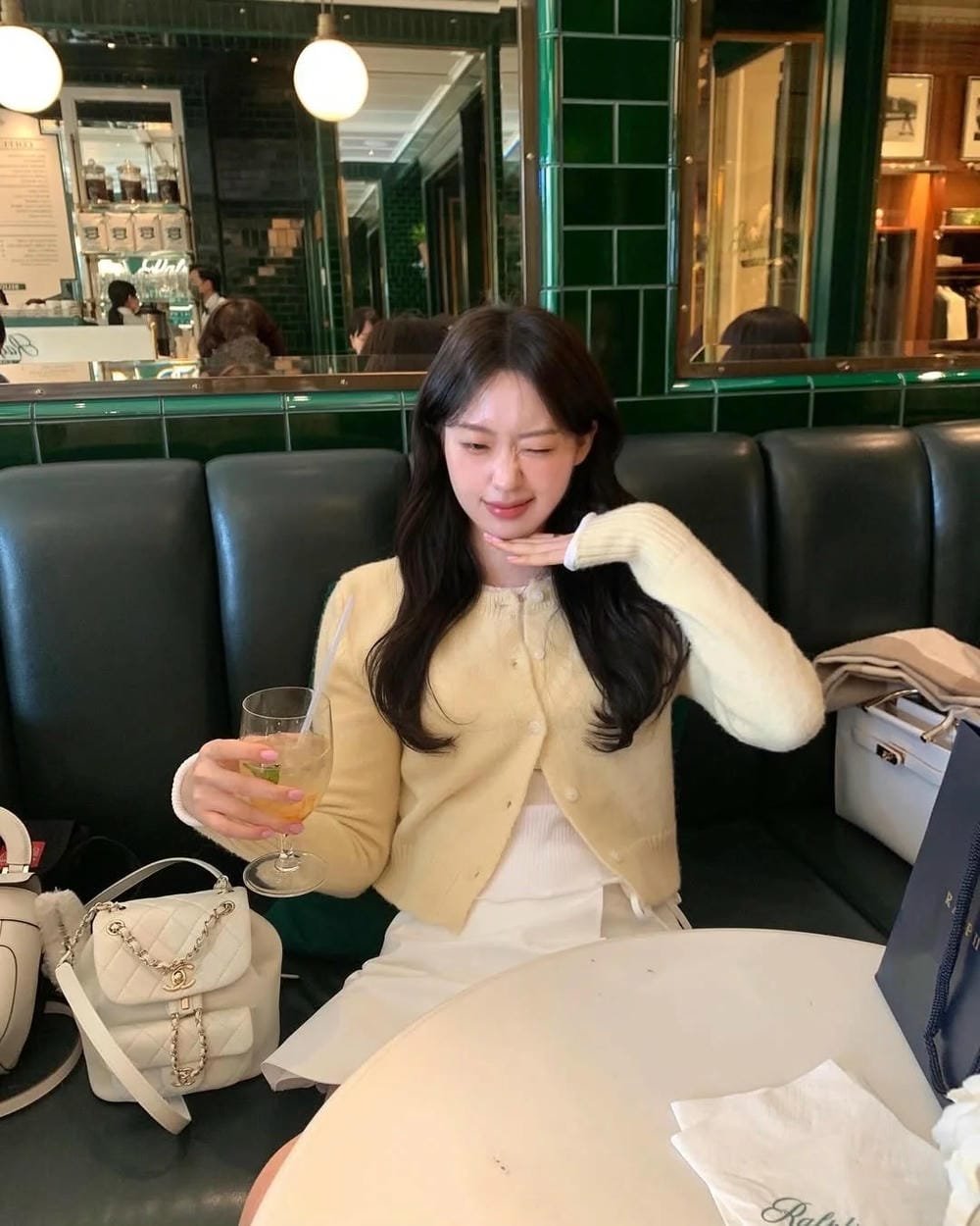 ảnh gái xinh phong cách hàn quốc thanh lịch