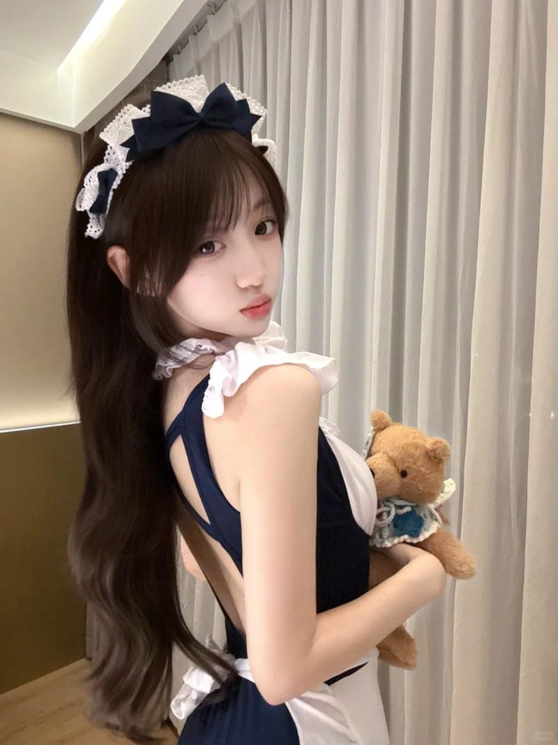ảnh hầu gái phong cách anime đẹp ảnh hầu gái phong cách anime đẹp