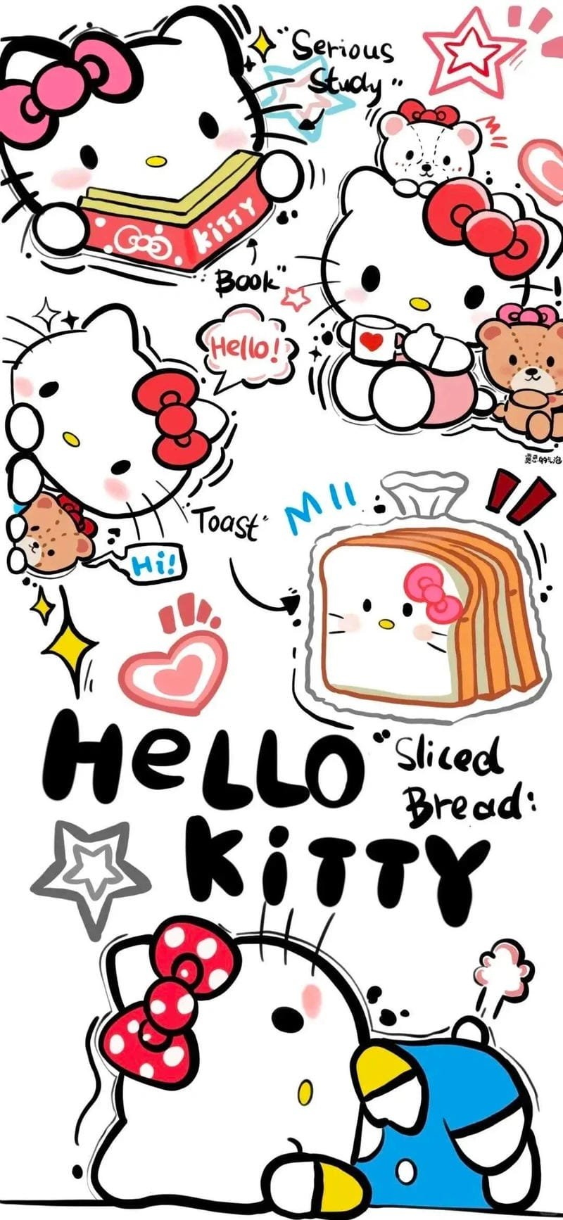 ảnh hello kitty cute cho điện thoại