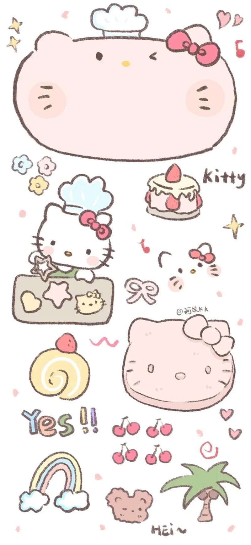 ảnh hello kitty cute siêu đáng yêu