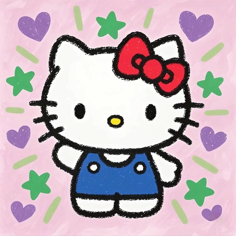 ảnh hello kitty ngọt ngào dễ thương