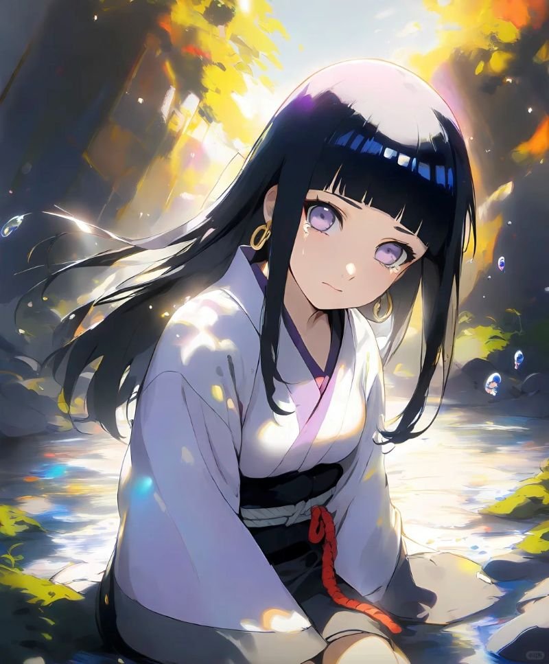 ảnh hinata sexy khoe thần thái