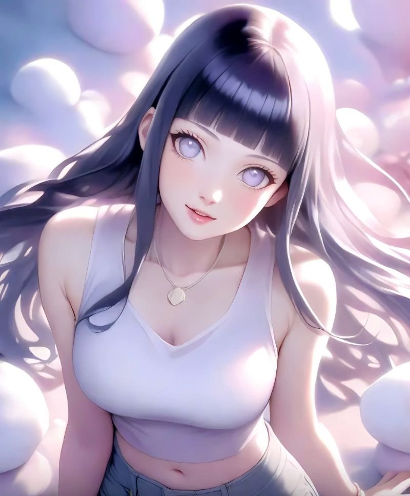 ảnh hinata sexy phong cách ấn tượng