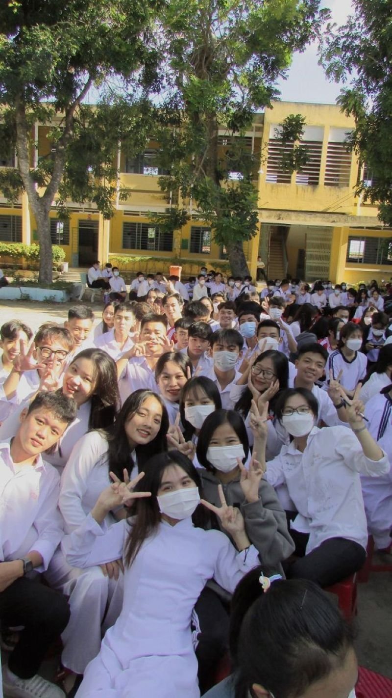 ảnh học sinh đẹp như ảnh thanh xuân