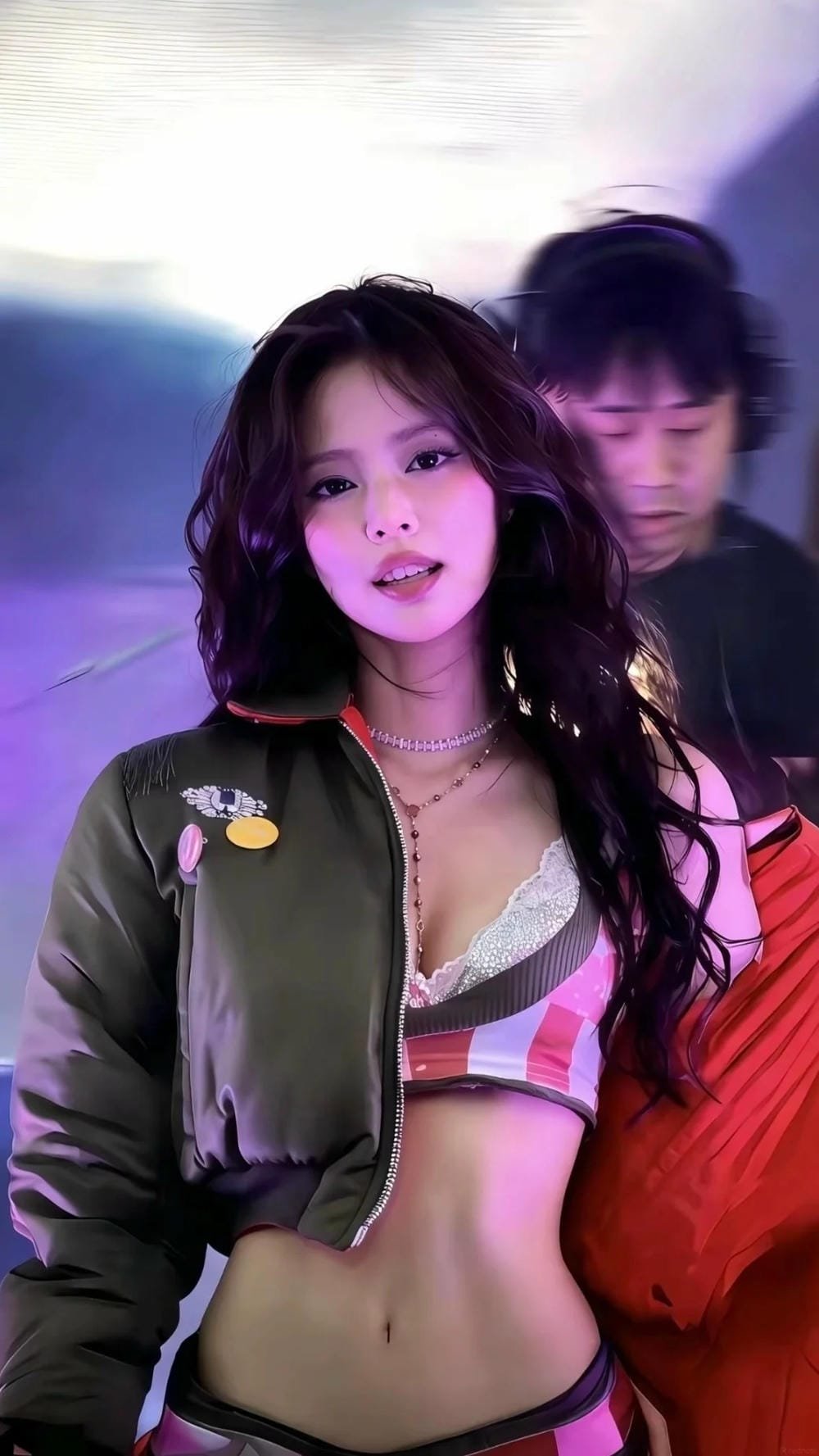 ảnh jennie sexy phong cách sang trọng