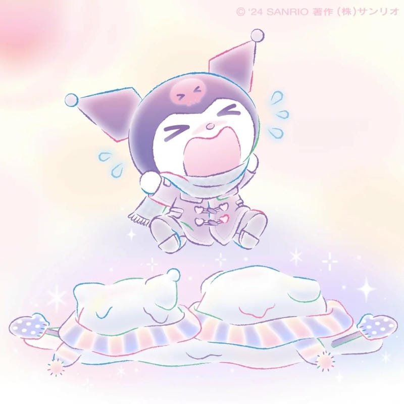 ảnh kuromi cute siêu đáng yêu