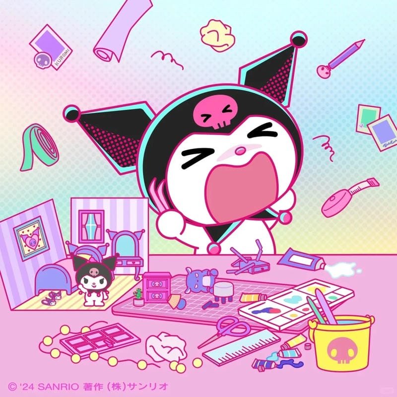 ảnh kuromi xinh đẹp cực kỳ nổi bật