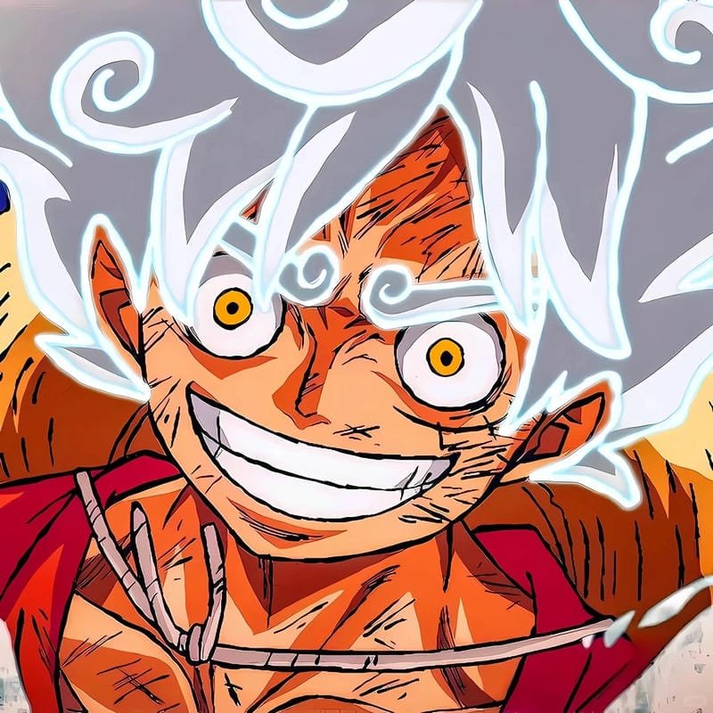 ảnh luffy gear 5 siêu phẩm one piece