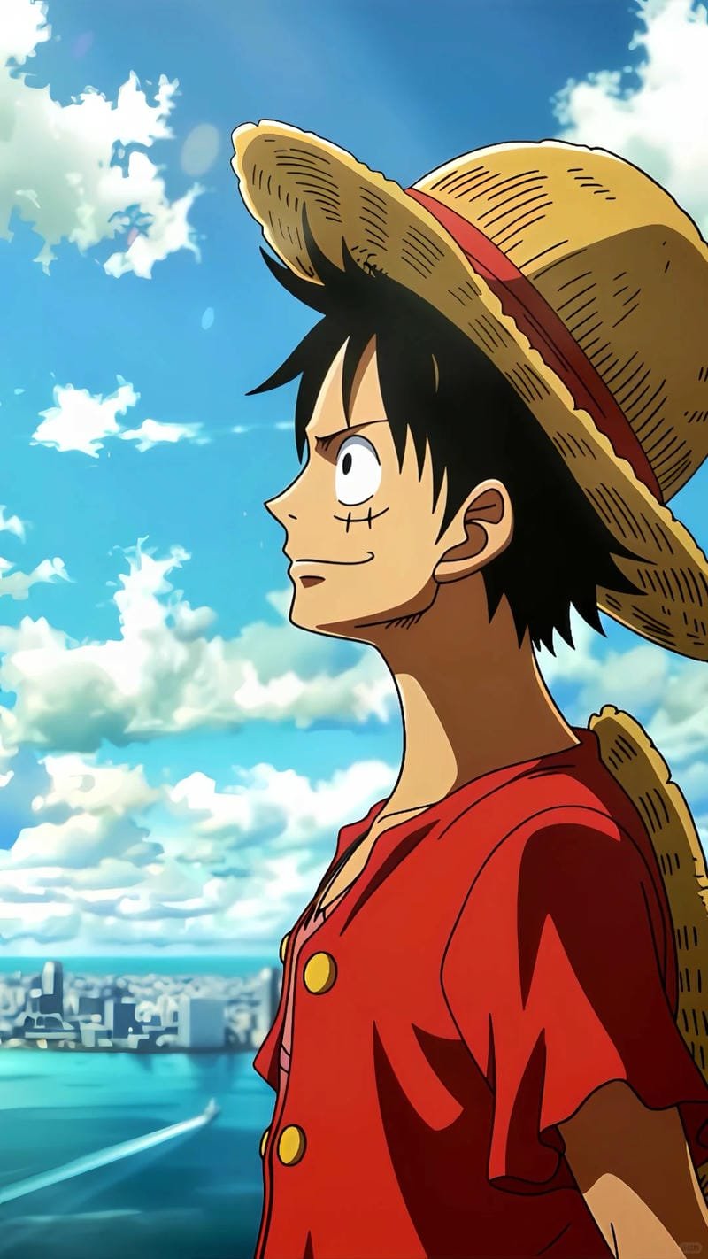 ảnh luffy khoảnh khắc huyền thoại one piece