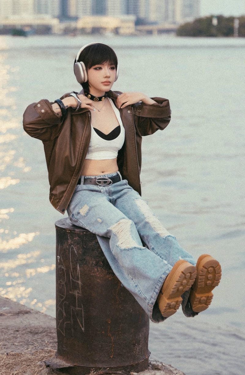 ảnh lyly sexy khoe visual nổi bật