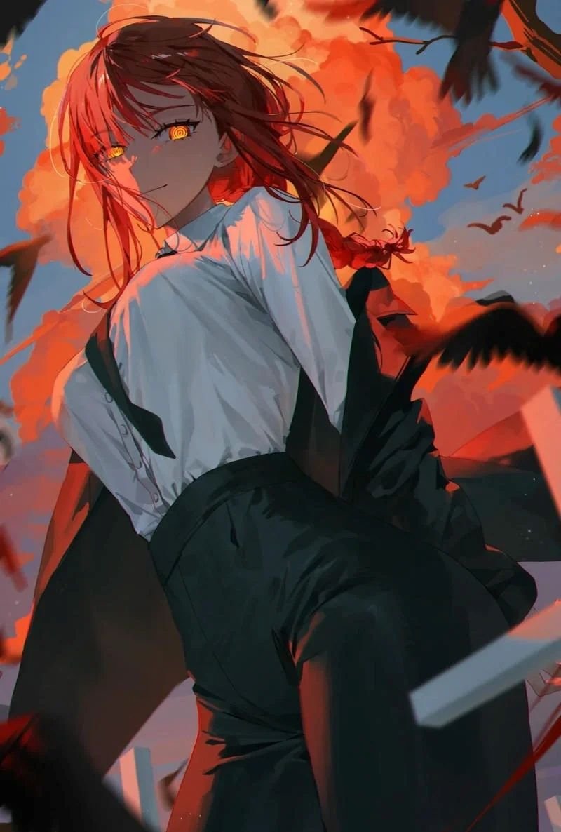 ảnh makima sexy anime cực phẩm