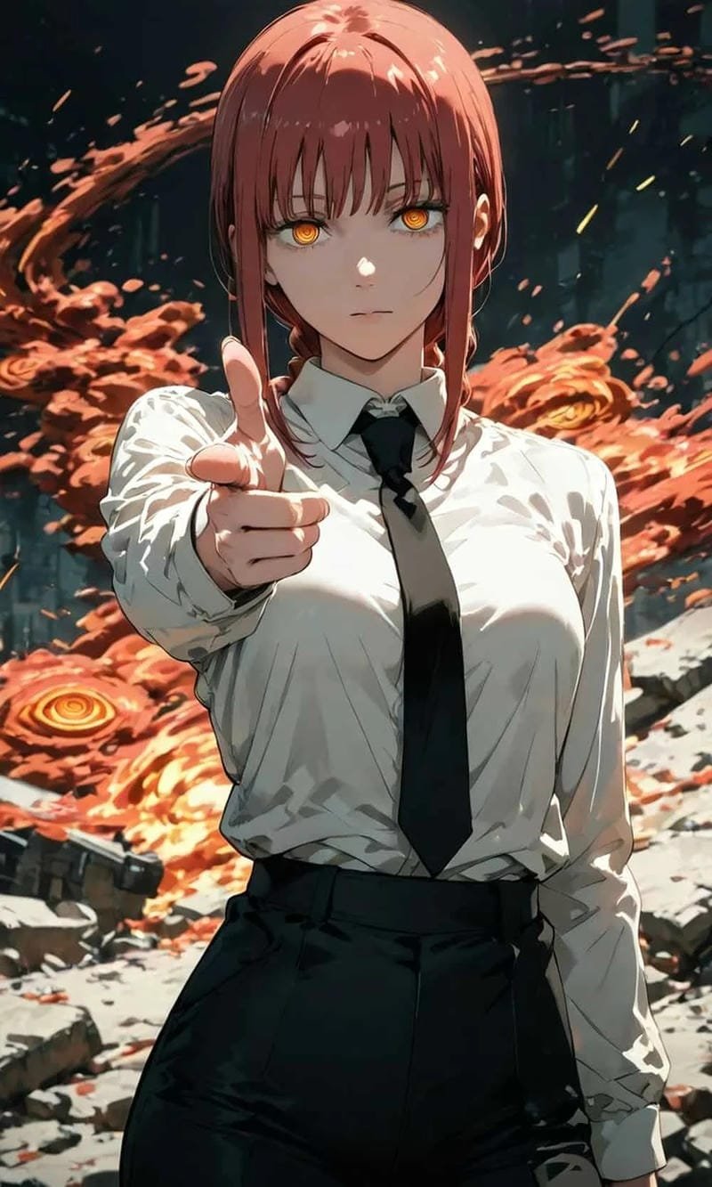 ảnh makima sexy anime đầy mê hoặc