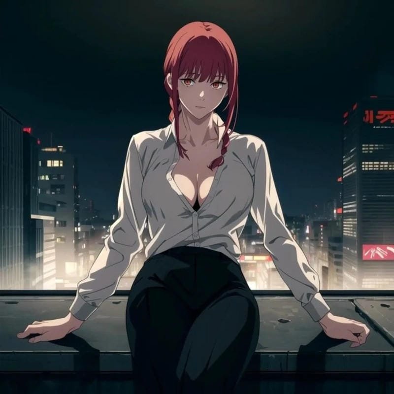 ảnh makima sexy phong cách quyến rũ