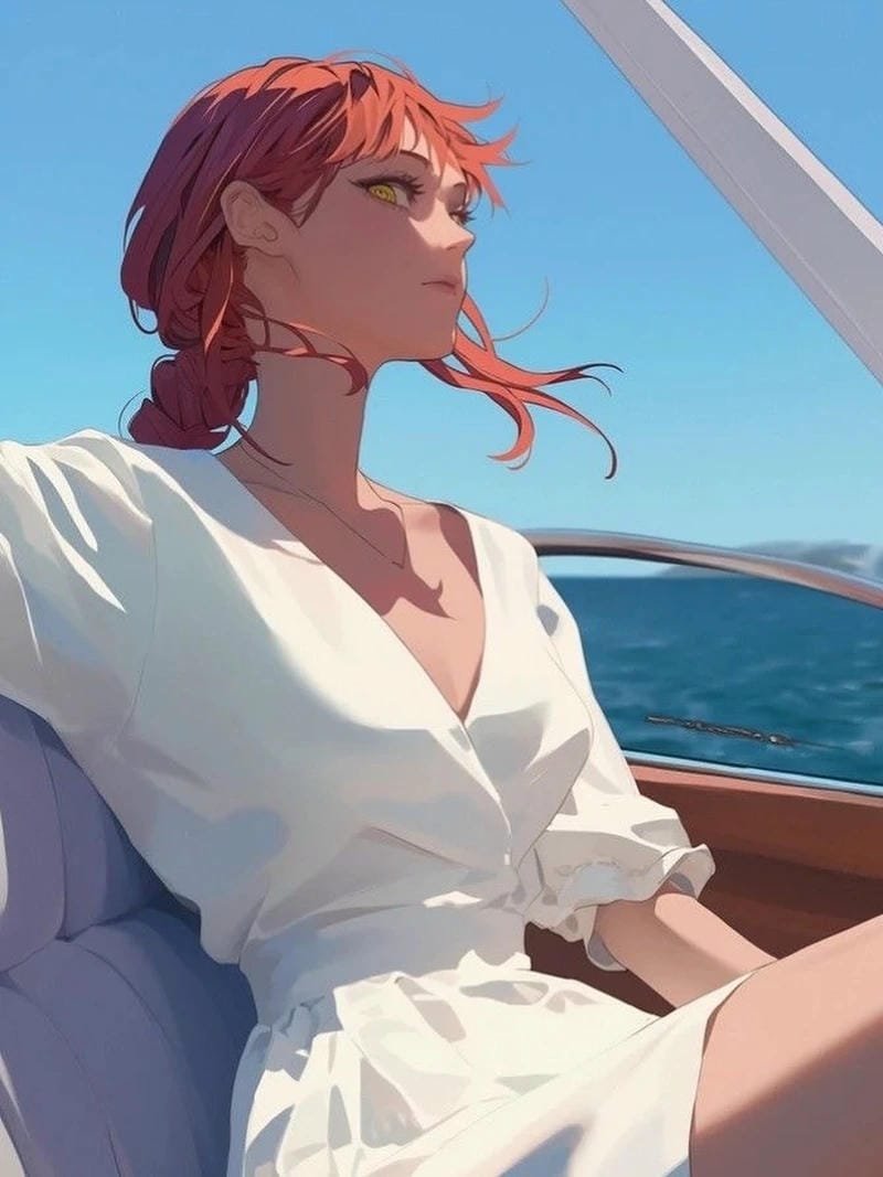 ảnh makima sexy visual cực đỉnh