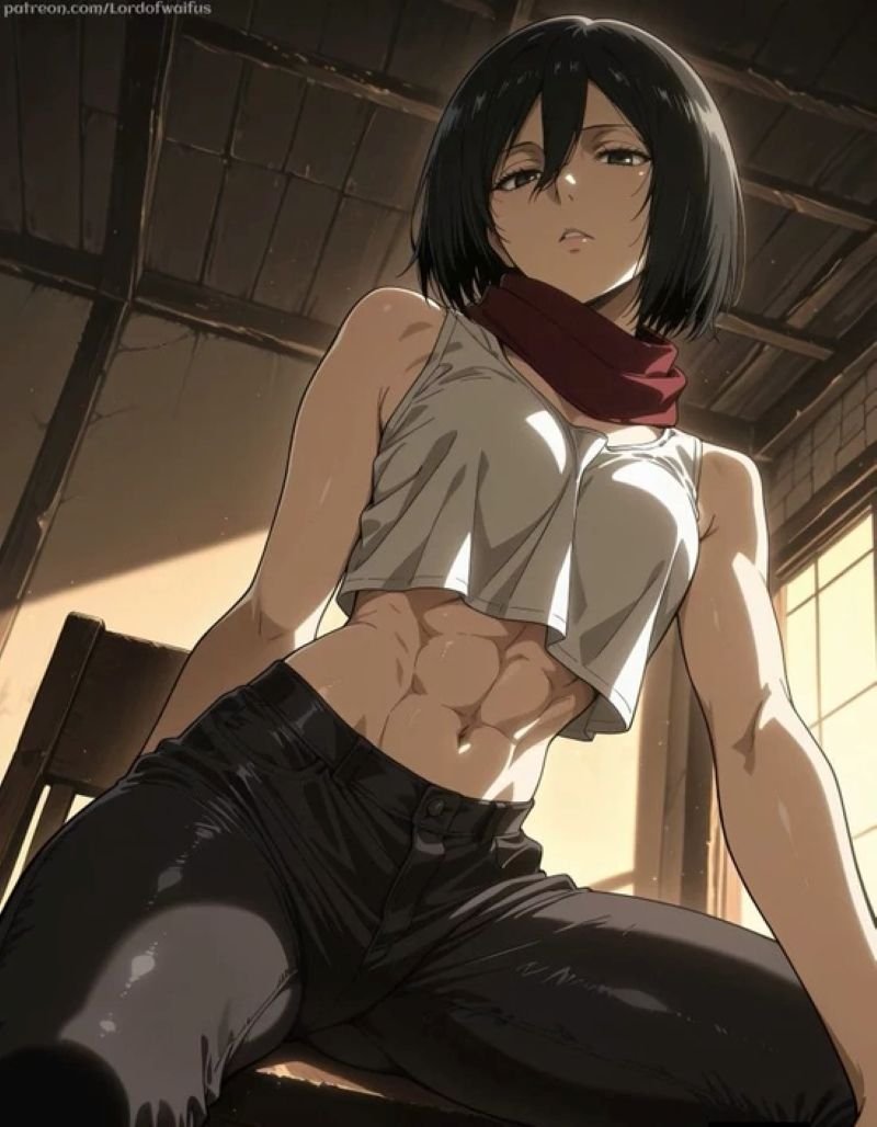 ảnh mikasa sexy đầy quyến rũ