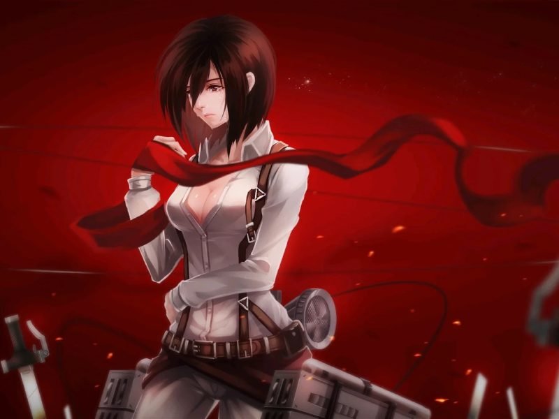 ảnh mikasa sexy quyến rũ mọi ánh nhìn