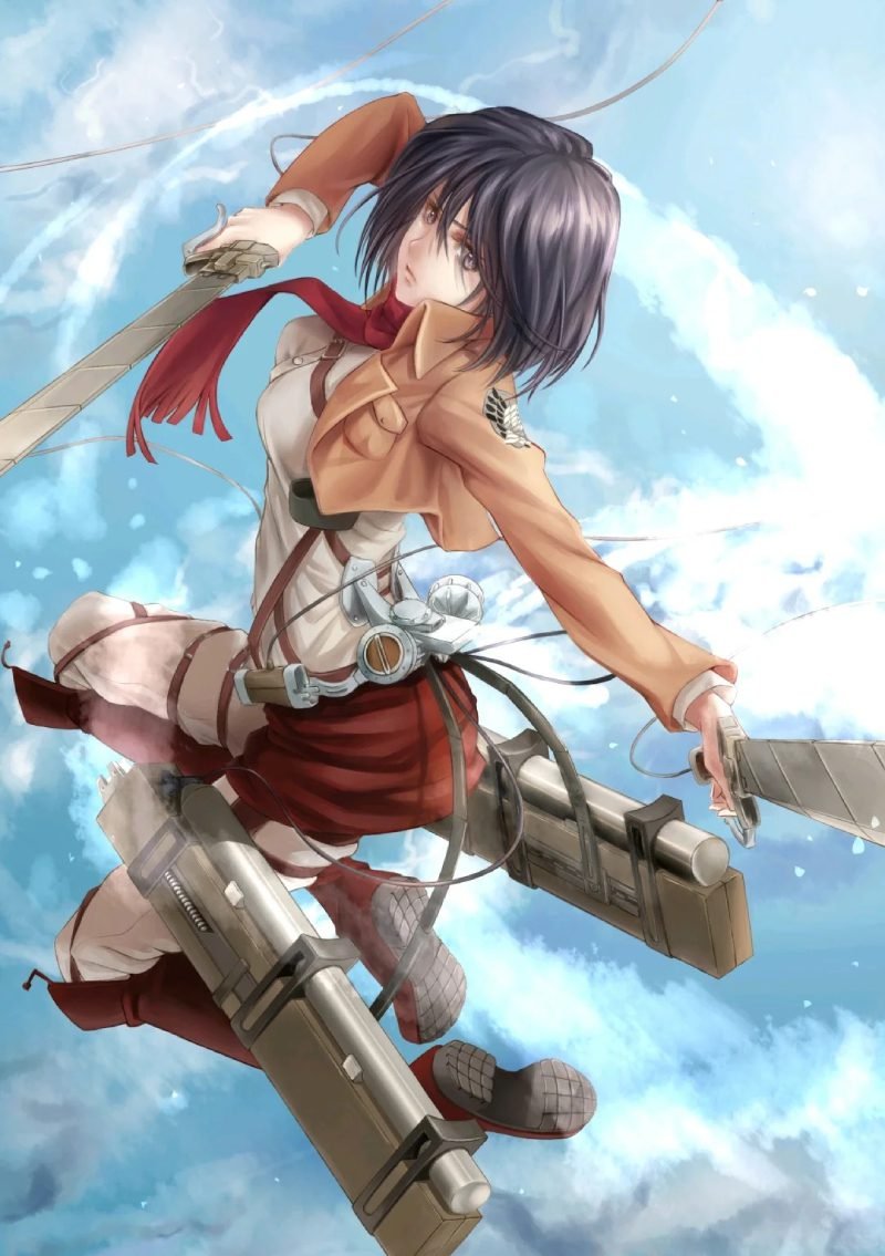 ảnh mikasa sexy thần thái nổi bật