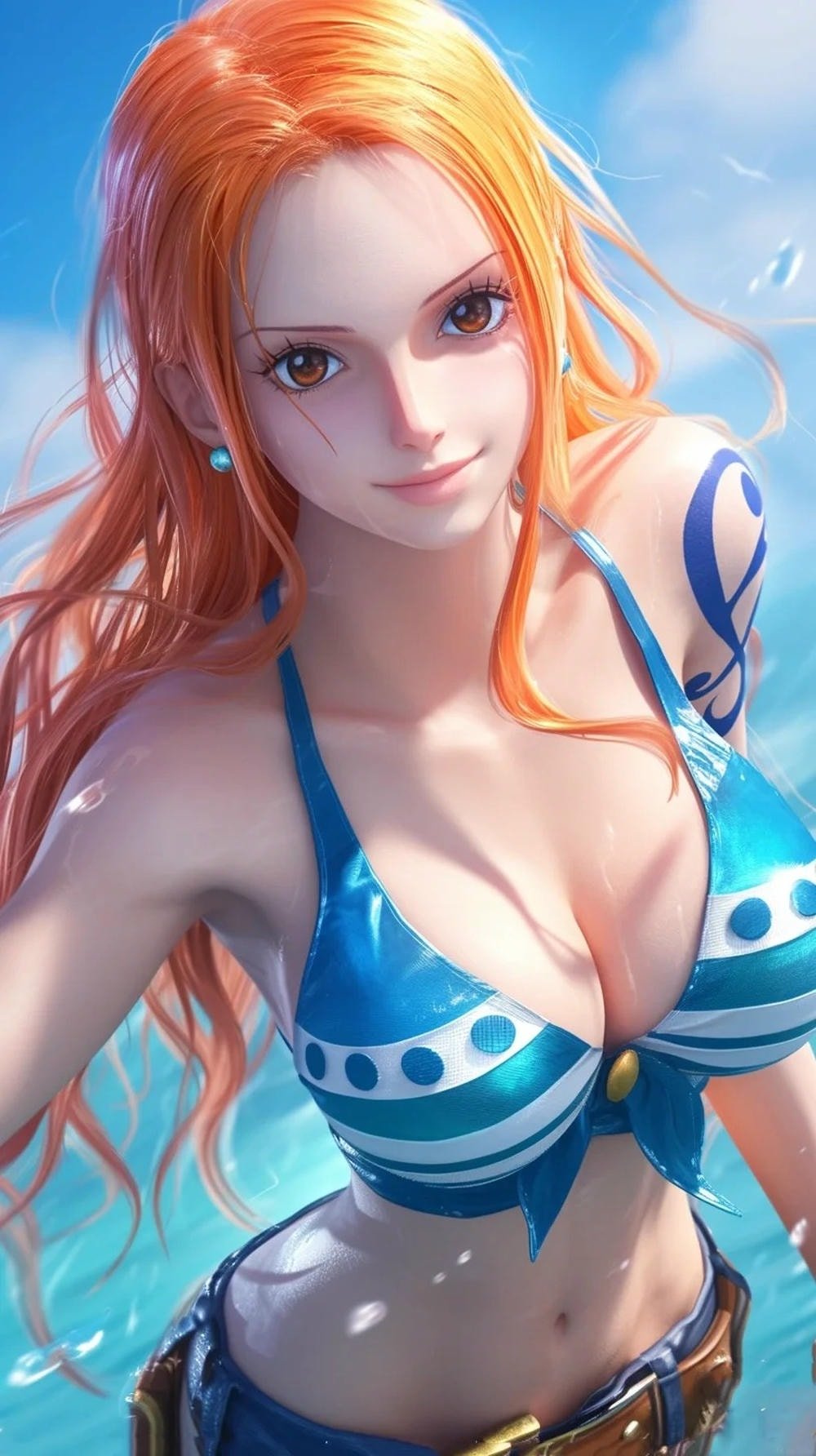 ảnh nami sexy cực kỳ quyến rũ
