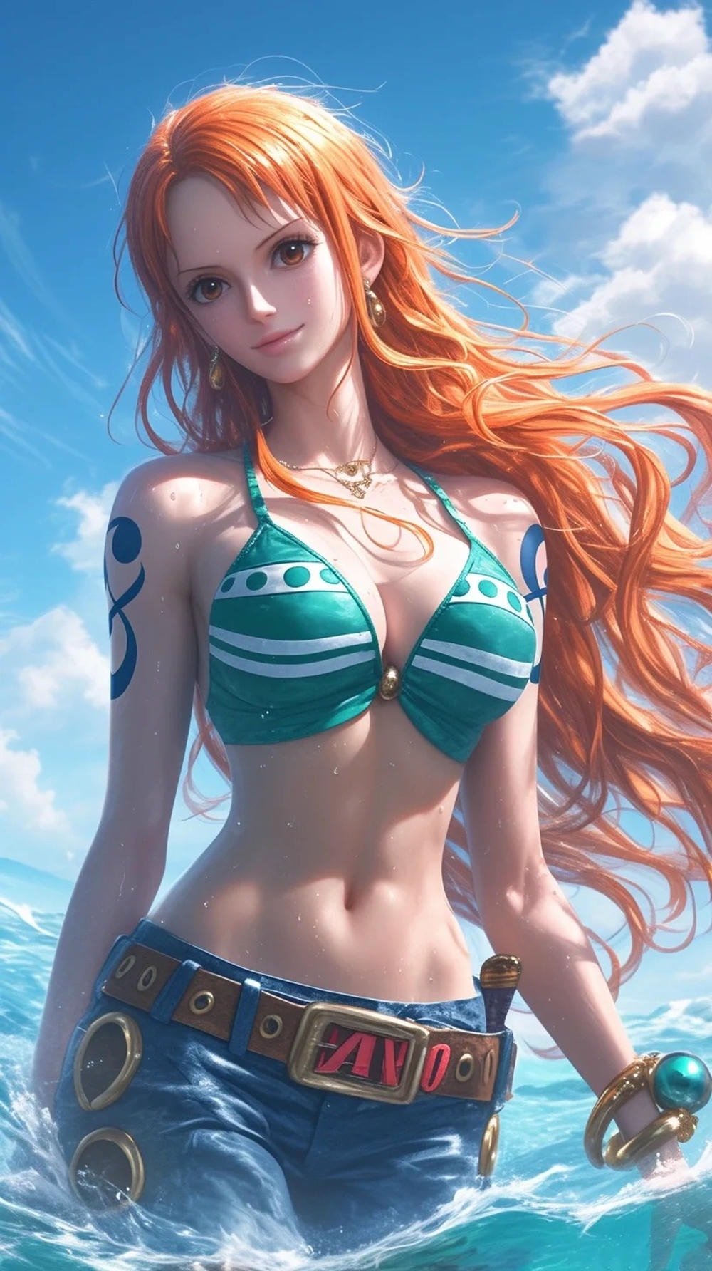 ảnh nami sexy phong cách nóng bỏng