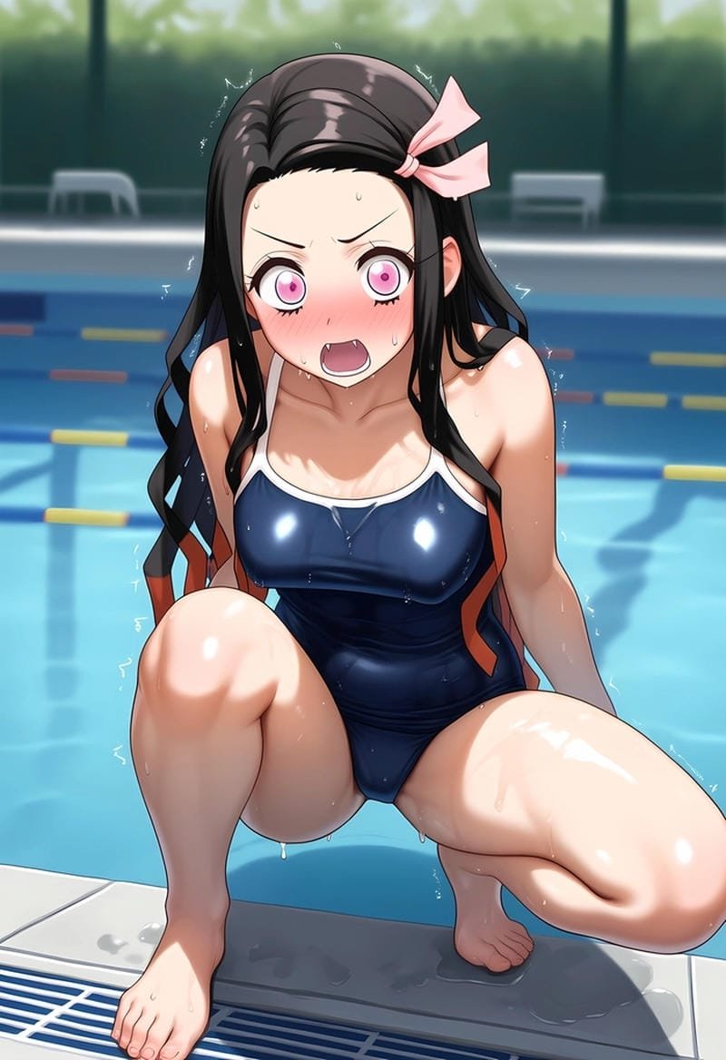 ảnh nezuko sexy concept độc đáo nổi bật