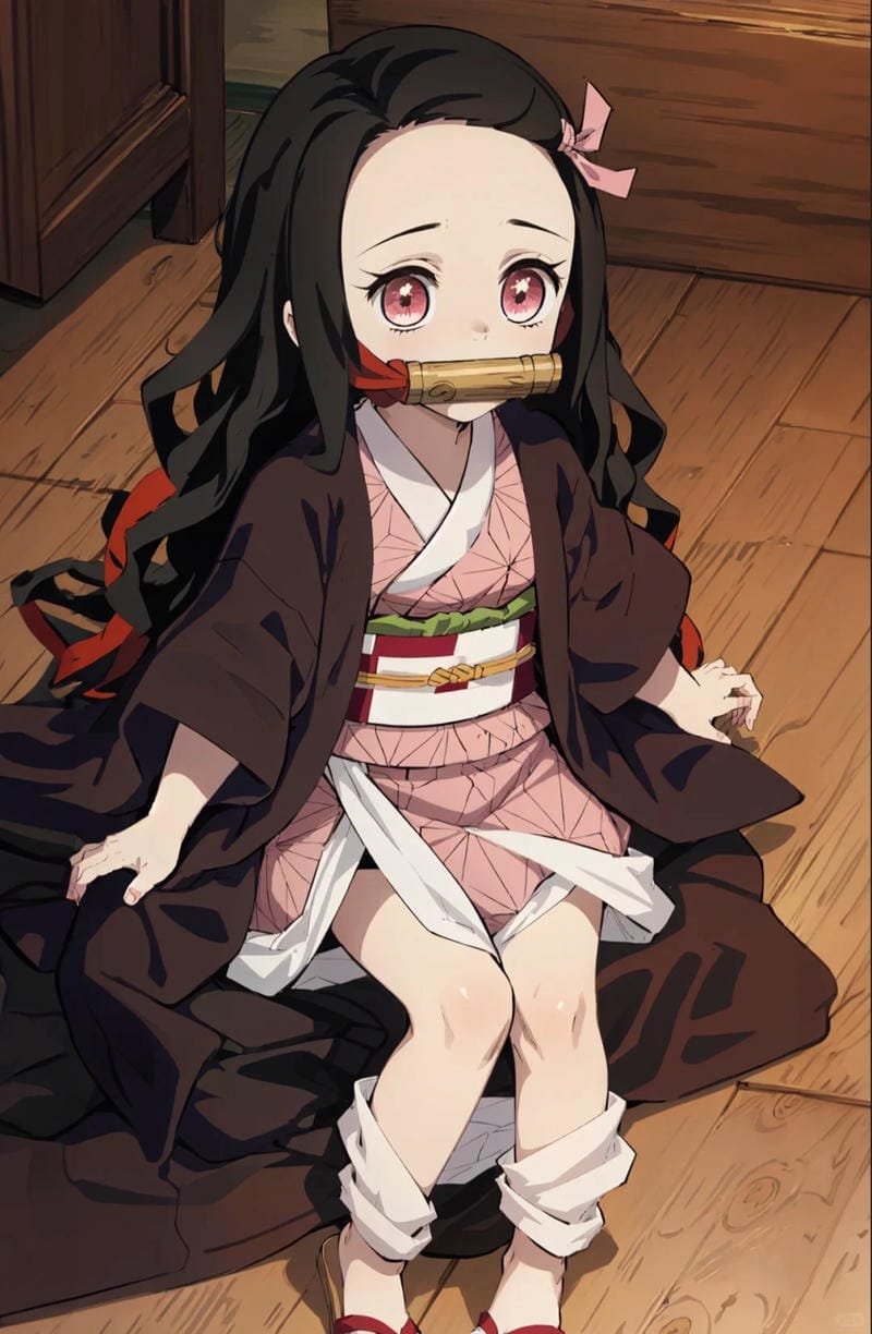 ảnh nezuko sexy đầy mê hoặc