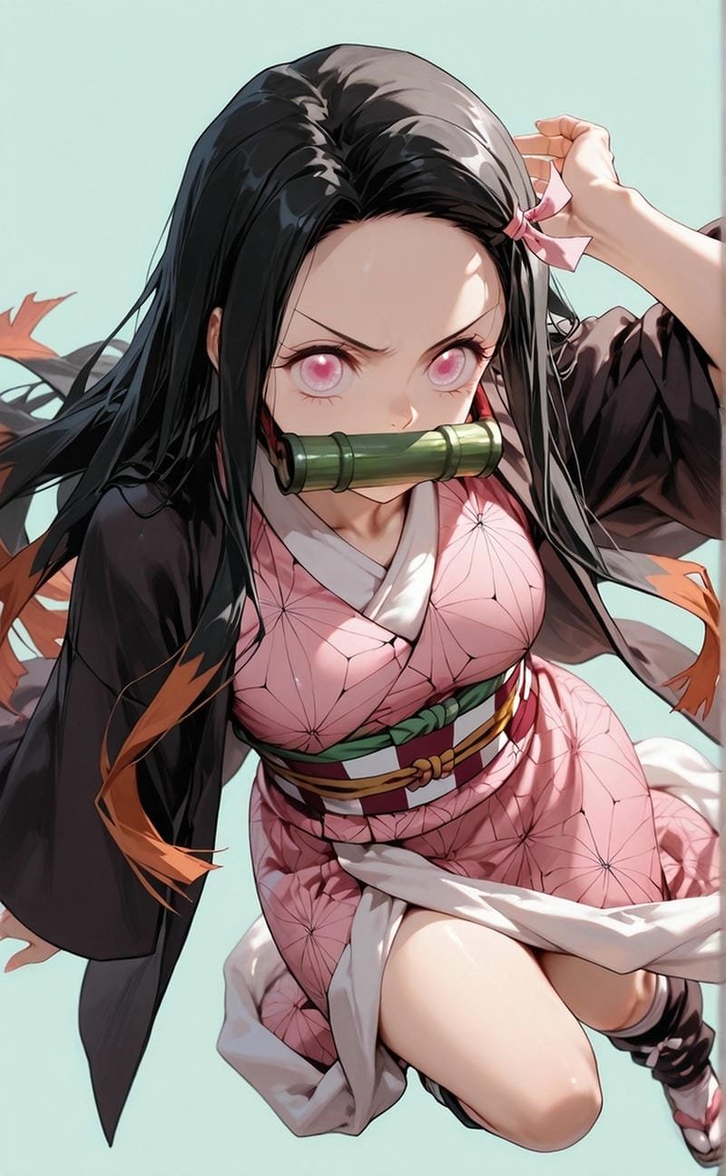 ảnh nezuko sexy hình tượng anime nổi bật