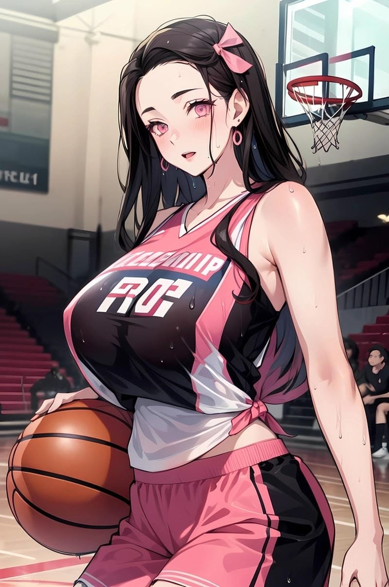 ảnh nezuko sexy vẻ đẹp anime quyến rũ