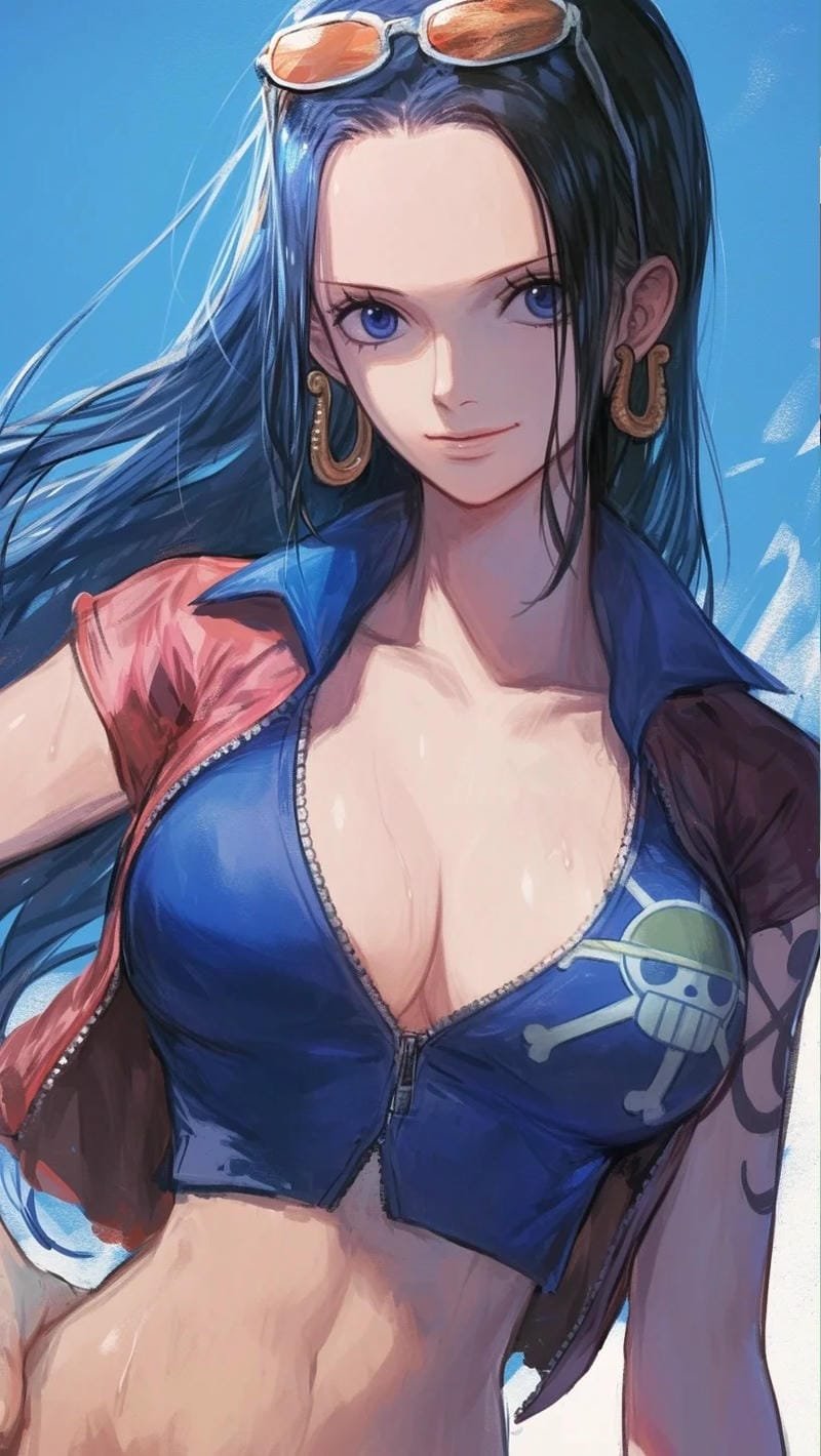 ảnh nico robin sexy đầy sức hút
