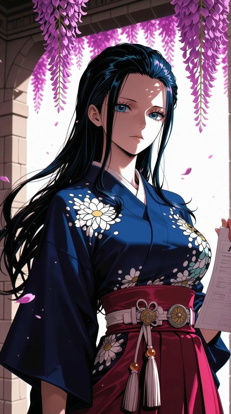 ảnh nico robin sexy đẹp khiến fan thích thú