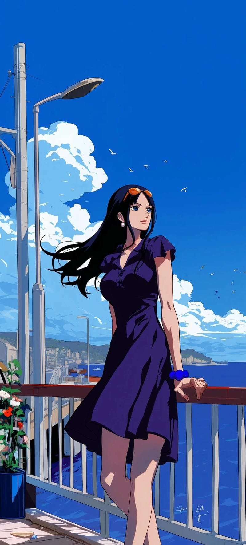 ảnh nico robin sexy đẹp không góc chết