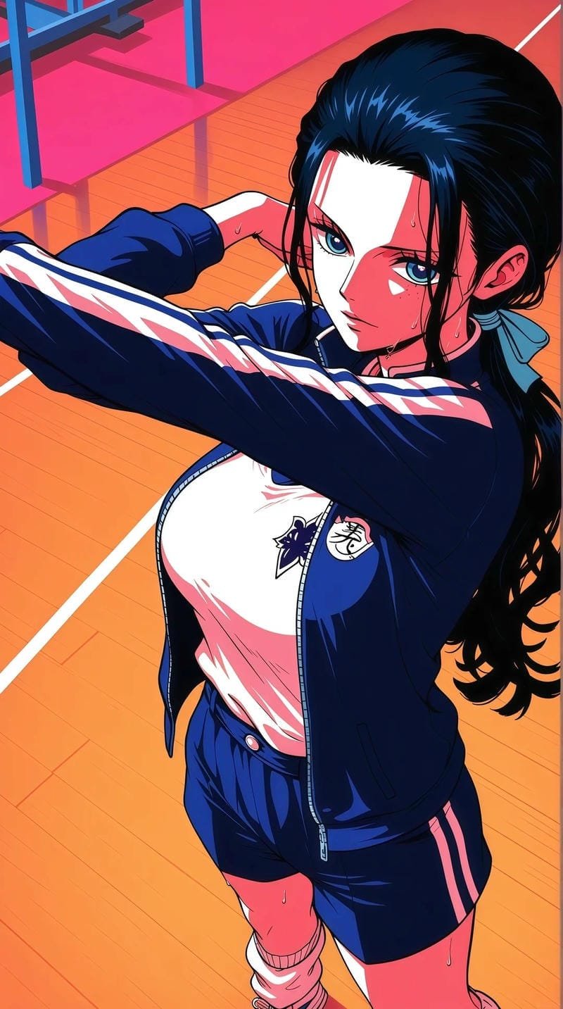ảnh nico robin sexy nổi bật đầy thần thái